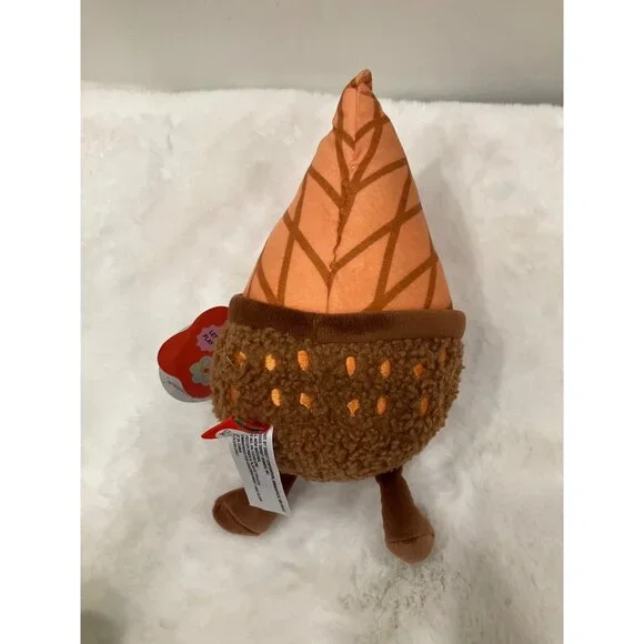 Giggle Scape NEW  Chocolate toffee ice cream cone Plush Toy - Picture 4 of 4